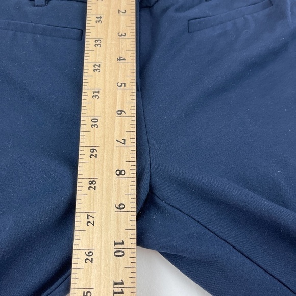 Kenar Dress Pants Womens Size 10 Navy Blue Flat Front Pockets - Picture 6 of 10